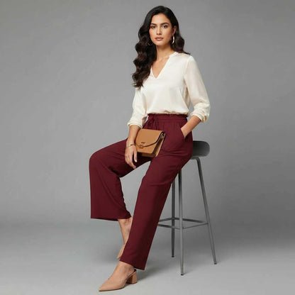 Comfortable Women's Trousers | Casual Leisure Fit