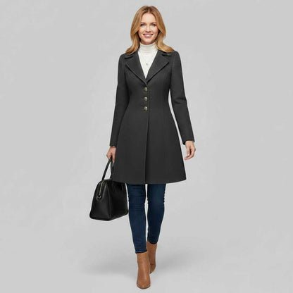 Elegant Wool Coat | Women's Winter Outerwear