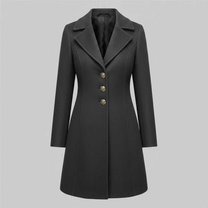 Elegant Wool Coat | Women's Winter Outerwear