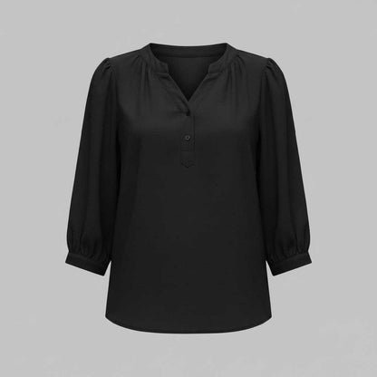 Silk Patchwork Blouse | Women's Versatile Summer Top