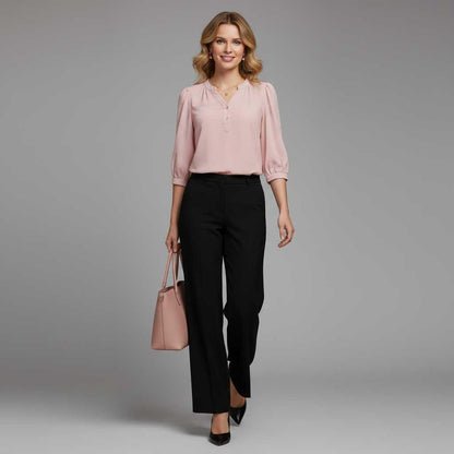 Silk Patchwork Blouse | Women's Versatile Summer Top
