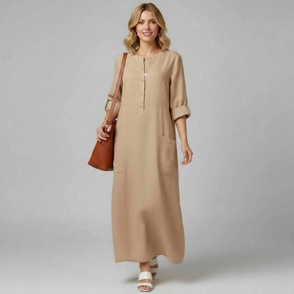 Tina | Women's Plus Size Leisure Dress for Everyday Comfort