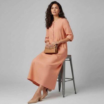Tina | Women's Plus Size Leisure Dress for Everyday Comfort
